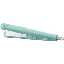 Mini Hair Straightener 2 in 1 Curling Iron Travel Size Ceramic Mini Travel Flat Iron Professional Hair Curler for Short Hair,Bangs,Edges
