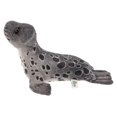thumbnail image 3 of Plush Seal Toy Grey PP Cotton Full and Fluffy with Cozy Throw Pillow for Cat Playing, 3 of 4