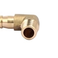thumbnail image 2 of 1/8BSP Male Thread 8mm Hose Barbed Fitting Right Angle Elbow Connector 2Pcs, 2 of 3
