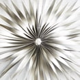 thumbnail image 5 of DecMode Silver Metal Coiled Ribbon Sunburst Wall Decor with Black Frame, 5 of 13