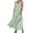 Green, variant on Womens Summer Sundress Boho Casual Tank Dresses with Pockets Cotton Linen Sleeveless Tiered Swing A Line Beach Dress