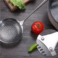 thumbnail image 4 of ZheElen Convenient To Storage Kitchen Strainer Stainless Steel Skimmer Spoon Strainer Skimmer Spoon, 4 of 6