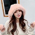 thumbnail image 4 of Cotton Wool Pullover Hat For Women Cold Proof Warm Knitting Hats Women Winter Knitted Hat, 4 of 4