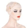 thumbnail image 1 of Women Headwrap Headwear Hat Hair Scarf Perfect for Festivals and Celebrations Breathable Head Cover Headscarf coffee, 1 of 4