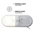 thumbnail image 3 of 12V 24/48 LED Dome Light Ceiling Lamp With Switch Caravan Accessories For RV Marine Boat Yacht Camping Car Motorhome Trailer ,Rv Camper Accessories, 3 of 7