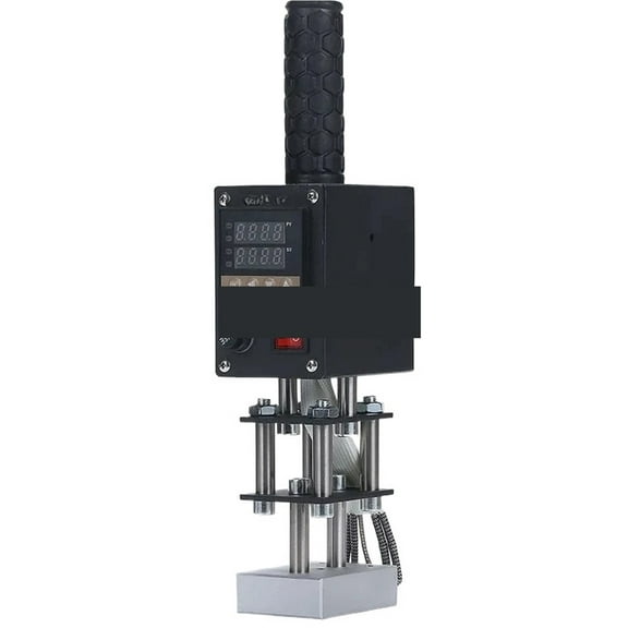 Handheld Copper Hot Stamping Machine For Embossing Wood Leather Plastic Cake Embossing Machine For Label Imprint ,Fast-Drying Ink with Crisp Output