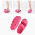 thumbnail image 3 of Zapatillas para perder peso para mujer, sandalias deslizantes para forma a la pierna, Material Eva, masaje posparto de suela gruesa, zapatos delgados para sacudir las piernas, Rosa roja Sunnimix Zapatillas Shake, 3 of 7
