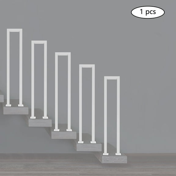 Handrail, U-shaped Handrail for Indoor Stairs, Handrail for Outdoor Stairs For Concrete, Brick Walls Or Wood Materials