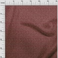 thumbnail image 3 of oneOone Rayon Maroon Fabric Animal Sewing Craft Projects Fabric Prints By Yard 56 Inch Wide, 3 of 5