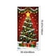 thumbnail image 3 of Cubierta Navideña para Puerta de 35 X 71 Pulgadas | Tela de Poliéster con Estampado de Papá Noel | Decoración Navideña Duradera para Puertas, Paredes y Mesas | Fácil de Instalar para Fiestas Navideña, 3 of 6