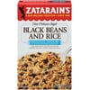 Zatarain's New Orleans Style Rice Mix, Black Beans and Rice, Reduced-Sodium, 7 Oz