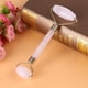 thumbnail image 5 of Rodillo de belleza de doble cabeza, cristal de cuarzo rosa, herramienta de masaje para cara y cuello, 1 ud., 5 of 11