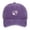 Purple, variant on FASHOFT Womens Baseball Caps Washed Hat Heart Paw Print Pattern Adjustable Buckle Sun Protection Visor For Outdoor Sports Daily Wear Baseball Caps Black