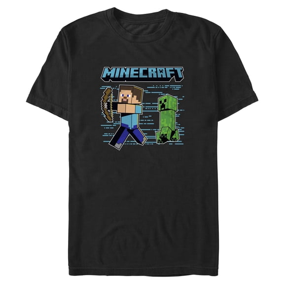 Mens Minecraft Creeper Behind You T Shirt