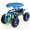 Blue, variant on Aimee Lii 4-Wheel Rolling Garden Cart Work Seat, Outdoor Garden Tool Cart for Patio Backyard-Red