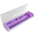 thumbnail image 1 of GOOHOCHY Estuche universal para cepillo de dientes eléctrico, portátil, para viajes y camping (morado), 1 of 8