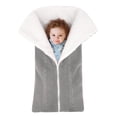 thumbnail image 1 of Saco de dormir envuelto para recién nacido, Otoño Invierno Bebé Cálido Otoño Invierno Bebé Manta cálida Accesorios para cochecito Manta Artesanía superior, 1 of 6