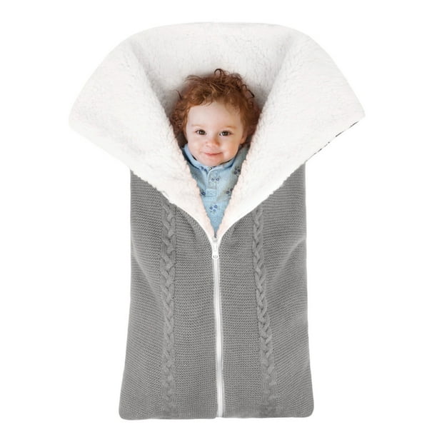 Ymiko Autumn Winter Baby Warm Blanket Autumn Winter Baby Warm Blanket Newborn Wrapped Sleeping Bag Blanket