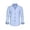 Blue, variant on Mens Shirts Stretch Long Sleeve Slim Fit Button Down Mens Performance Polos,Blue,3XL