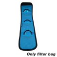 thumbnail image 4 of Bolsa para filtro de lente, funda para cámara, portátil, hasta 82 mm, 3 bolsillos, cartera, organizador de accesorios para cámara multifuncional, almacenamiento, azul, 4 of 5