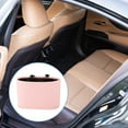 thumbnail image 3 of Unique Bargains Car Trash Can Portable and Hanging Front Rear Seat Back Trash Bin Pink 1 Pcs, 3 of 6