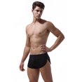 thumbnail image 4 of 3 piezas XL ropa interior tipo bóxer para hombre, calzoncillos tipo bóxer sexy, calzoncillos estilo troncos Excelente Rendimiento, 4 of 5