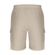 thumbnail image 3 of pstuiky Pantalones cortos para hombre, Pantalones cortos de verano para hombre, cómodos, informales, de color liso, con cordón y bolsillos Pantalones cortos cargo, 3 of 4