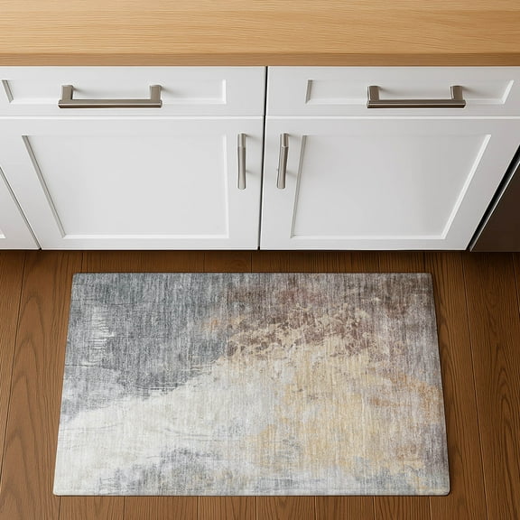 Addison Rugs Mayfield Premium Machine Washable Transitional Abstract Coral Rectangle Rug, 1'8" x 2'6"