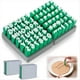 thumbnail image 1 of Juego de 72 Sellos con Letras del Alfabeto para Cerámica, Moldes de Arcilla para Escalones de Piedra y Moldes de Hormigón., 1 of 5