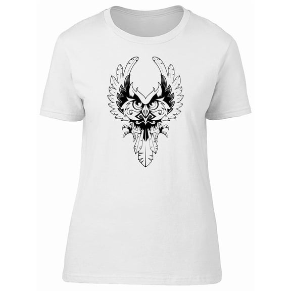 Owl With Spreaded Wing Tee Men's -Image by Shutterstock