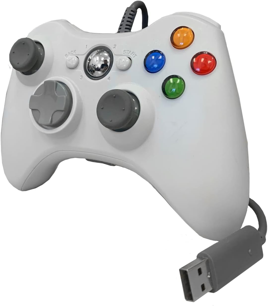 Xbox 360 Arcade White 32gb drive W/ PSU Wireless Controller & HDMI cord  WORKS