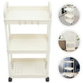 thumbnail image 5 of WRISTBIQUE Cart Storage Rack PP Material For Homeowners Indoor Use 1Set 28.3X14.9X10.9In, 5 of 8