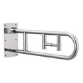 thumbnail image 3 of Moen R8962FD Barre d'Appui Rabattable de 30 Pouces pour Salle de Bain avec Porte-Papier Toilette, Inox, 3 of 4