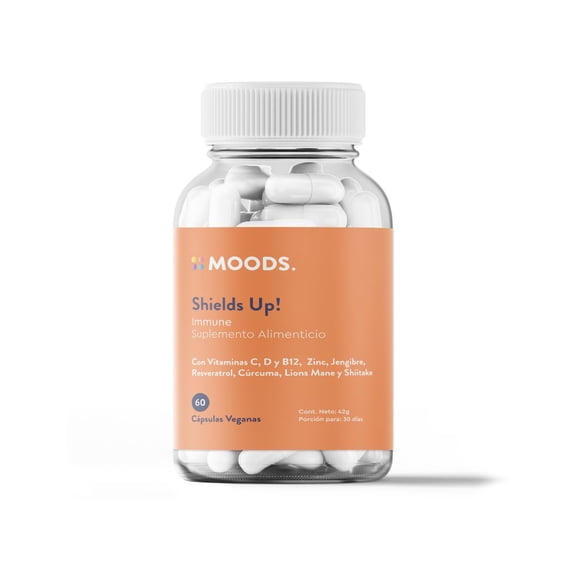Suplemento Alimenticio Moods | Immune Moods Shields Up!