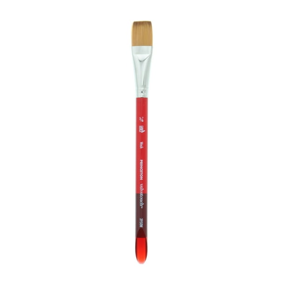 Princeton Brush Velvetouch Mixed Media Brush, Wash, 3/4 in