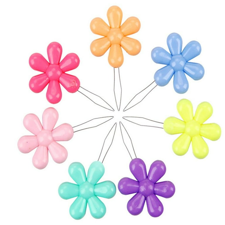 30pcs Needle Threader Multicolor Flower Head Wire Loop Needle Threaders for  Sewing DIY (Random Color) 