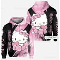 thumbnail image 4 of ZZPXX ZZPXX 2024 Printemps et Automne Nouveau Chandail à Capuche HELLO KITTY 3D pour Hommes et Femmes, Chandail de Sport Décontracté pour Enfants, 4 of 5