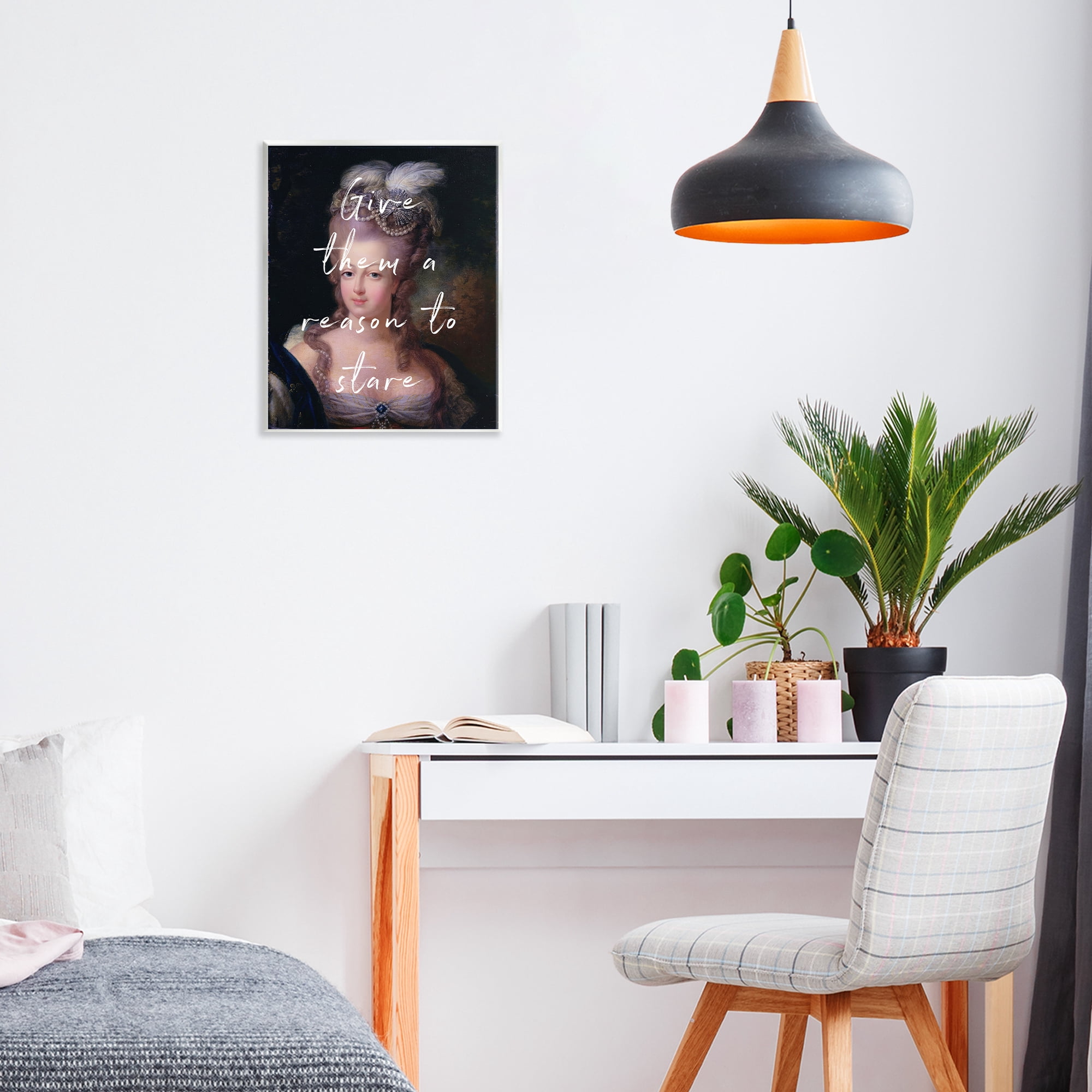 Stupell Industries Give Them A Reason To Stare Wall Plaque Art, design by Tina LeCour