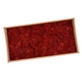 thumbnail image 5 of facefd Natural Dried Reindeer Moss Treated Immortal moss Crafts DIY Floral Decor Red, 5 of 5