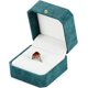 thumbnail image 1 of Joyero Sailing Caja para Anillos de Boda Verde Oscuro 7x7x5cm Electrónica, 1 of 5