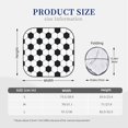 thumbnail image 3 of Balery Soccer Ball Parasol para parabrisas de coche de 2 piezas | Parasol plegable para parabrisas delantero de coche para la mayoría de sedanes-Small, 3 of 6