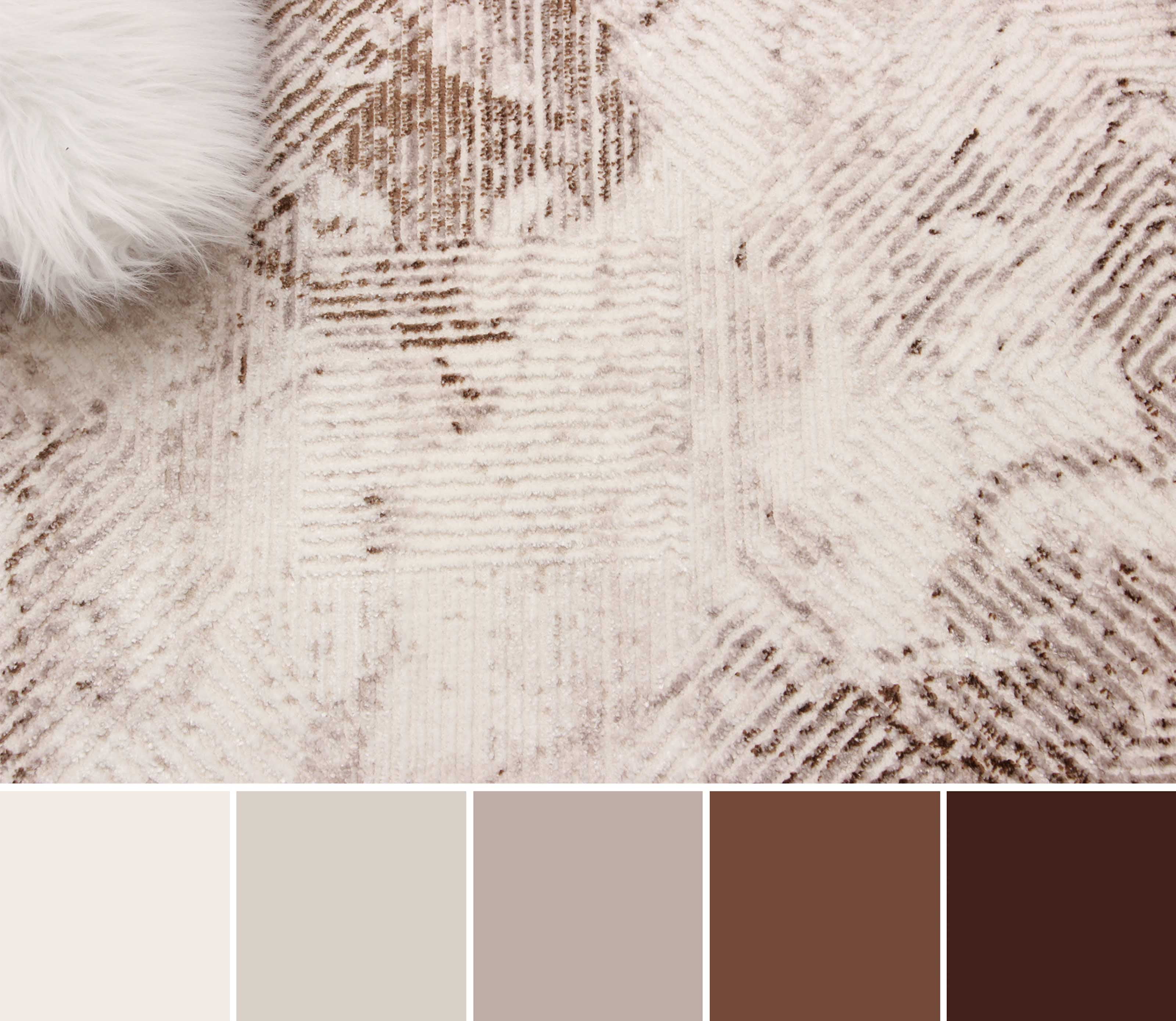 ECARPET Nala Contemporary/Modern Area Rug for Living Room, Bedroom, Dining Room, Entrance, Hallway and More.