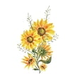 thumbnail image 1 of Naiovety Pegatina de pared de flores, calcomanía de estilo elegante, papel tapiz artístico para el hogar y la Oficina, póster de fondo de sofá de PVC, Decoración del hogar Tipo 2 Naiovety HA077073-02, 1 of 6