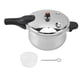 thumbnail image 1 of Pressure Cooker Stainless Steel 80KPA Explosion Proof Pressure Cooker with Pressure Limit Valve for Gas Stove Induction Cooker Open Flame 6L, 24cm/9.4, 1 of 5