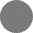 thumbnail image 1 of Ahgly Company Indoor Round Patterned Midnight Gray Area Rugs, 8' Round, 1 of 6