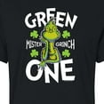 thumbnail image 3 of The Grinch - Green One - Juniors Cropped Cotton Blend T-Shirt, 3 of 5