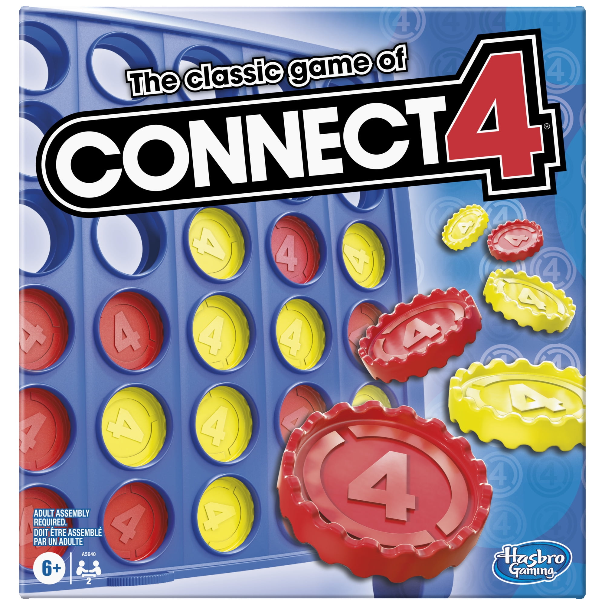 Connect 4 Classic Grid Board Game