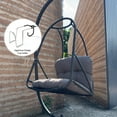 thumbnail image 6 of CQSXDA Swing Egg Chair With Stand In Modern Wicker Rattan Design For Indoor Outdoor Use With Cushion And Pillow, 6 of 12