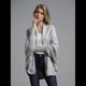 thumbnail image 5 of para Mujer: Suéter Holgado de Punto con de Murciélago y Gran Tamaño. Gris Talla Única, 5 of 8