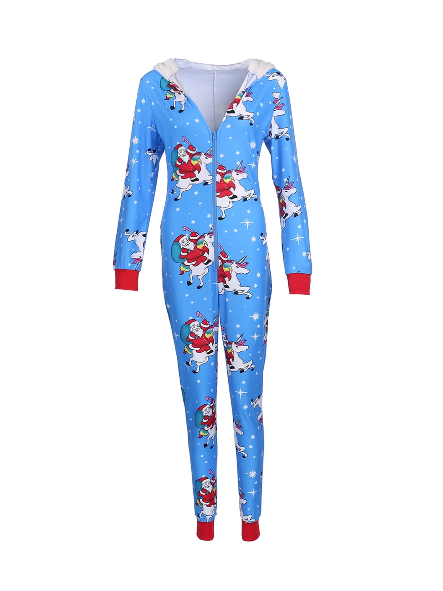 SUNSIOM Women's Sexy Christmas One Piece Pajamas Print Sleepwear Ugly  Christmas Pajamas Jumpsuit V Neck Clubwear Rompers (Elk, XL) at   Women's Clothing store